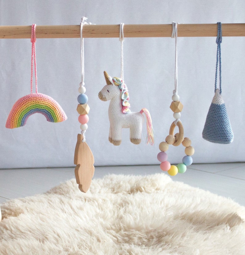 unicorn baby gym