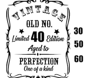 Download 60 birthday svg file | Etsy