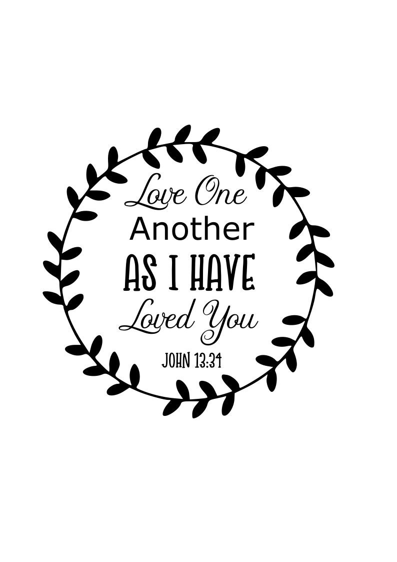 Free Free 184 Love One Another Svg SVG PNG EPS DXF File