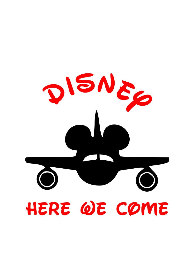 Download Disney Bound Disney here we come Vacation svg mickey plane ...