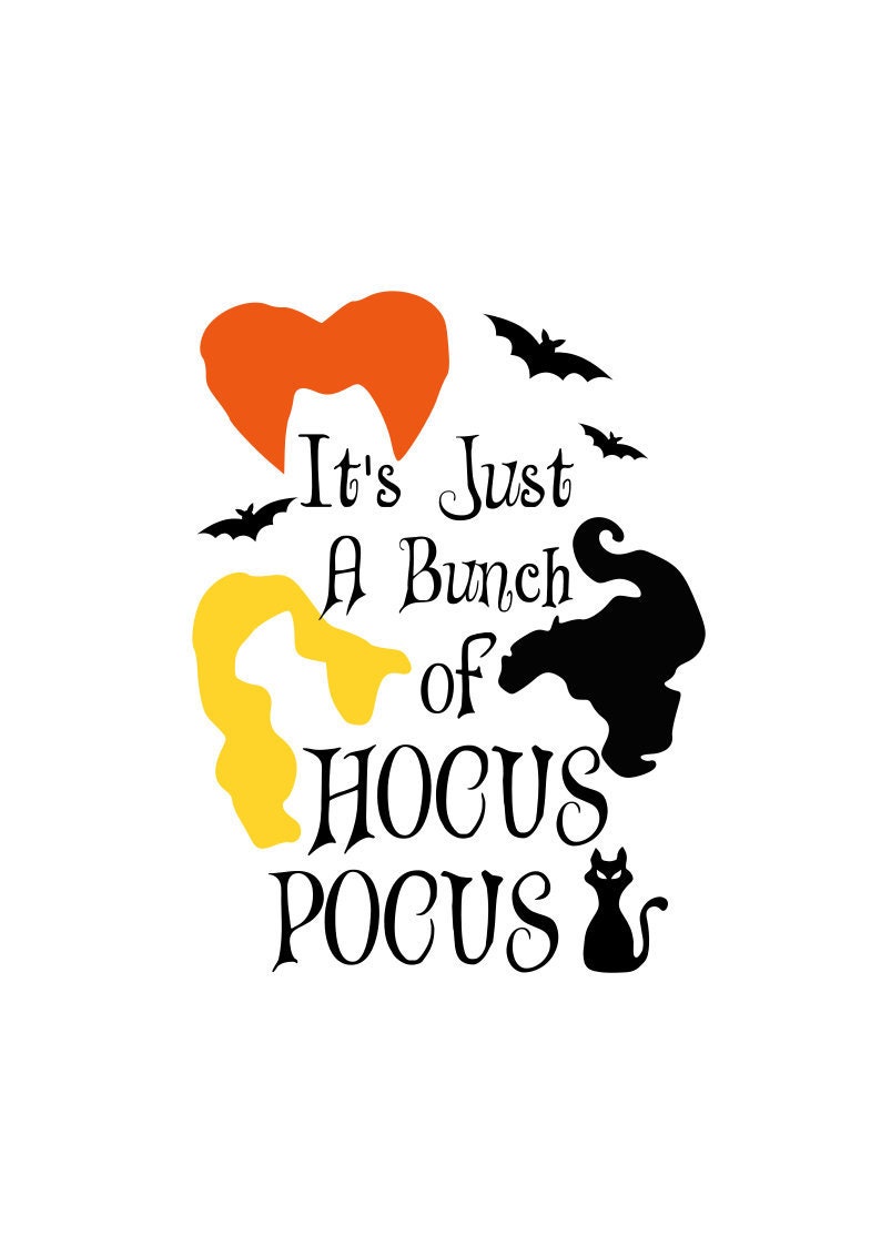 Download Halloween svg It's just a bunch of hocus pocus svg svg | Etsy