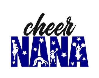 Sport Nana; Allegria Nana; file svg; png trasparente; file di silhouette; file cricut