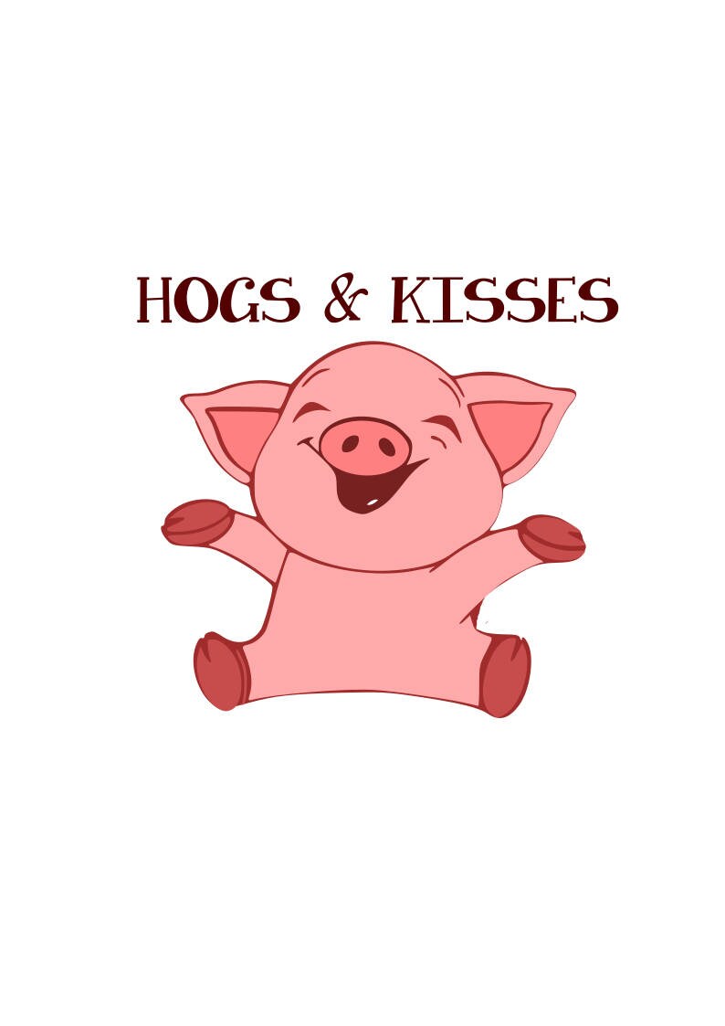 Download Baby Pig Svg Hogs And Kisses Dxf File