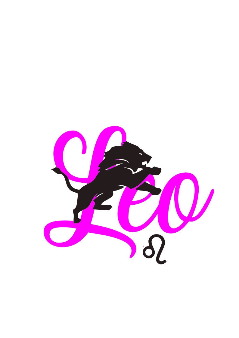 Download Leo svg Leo Zodiac svg Leo Season svg Birthday Zodiac | Etsy