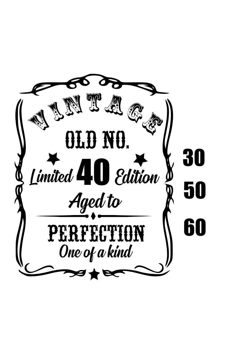Download Aged to perfection 30 40 50 and 60 svg Birthday svg | Etsy