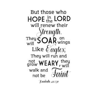 Soar like an eagle svg; Isaiah 40:31 svg; Wooden sign stencil svg; png file; svg file;  cricut cut file; silhouette cut file