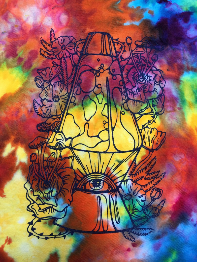 Medium Tie Dye Lava Lamp shirt
