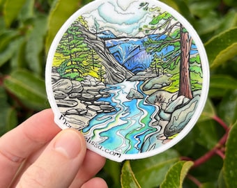 Yosemite Falls sticker