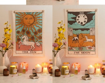 tarot cards tapestry