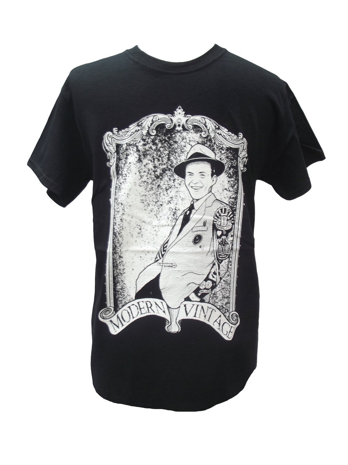 Image of Frank Sinatra Men's T-Shirt - Exclusive "Punked" Design
