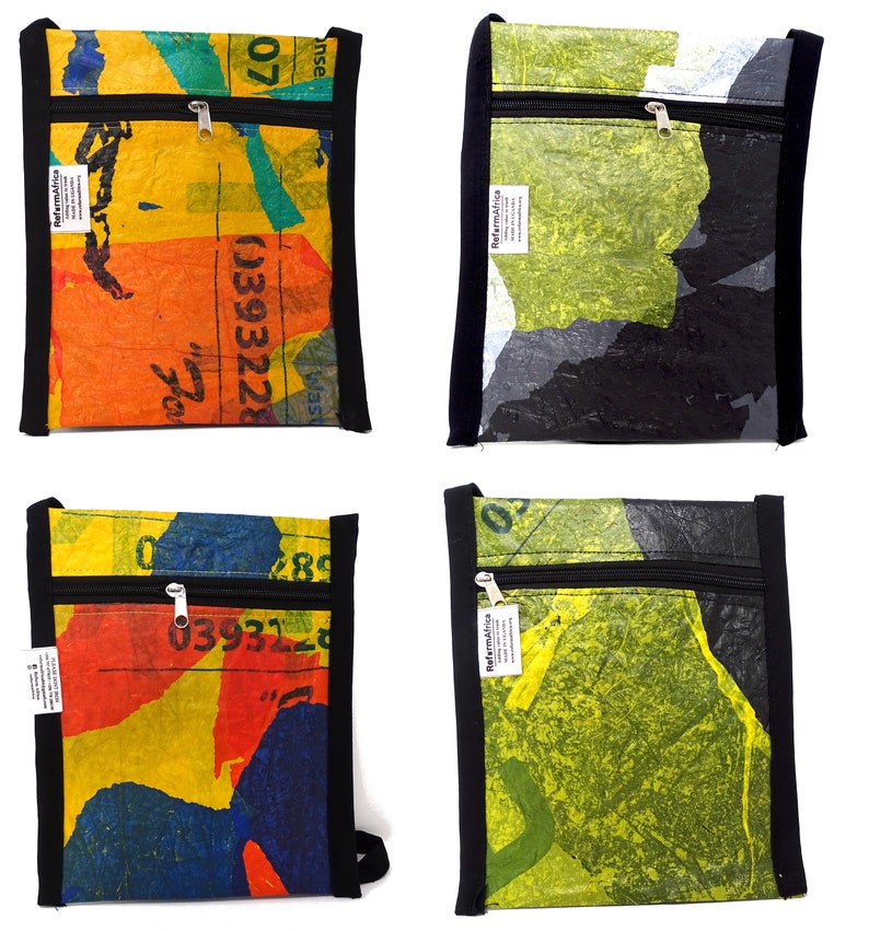 Crossbody Bag Made From Recycled Plastic Bags julia Etsy