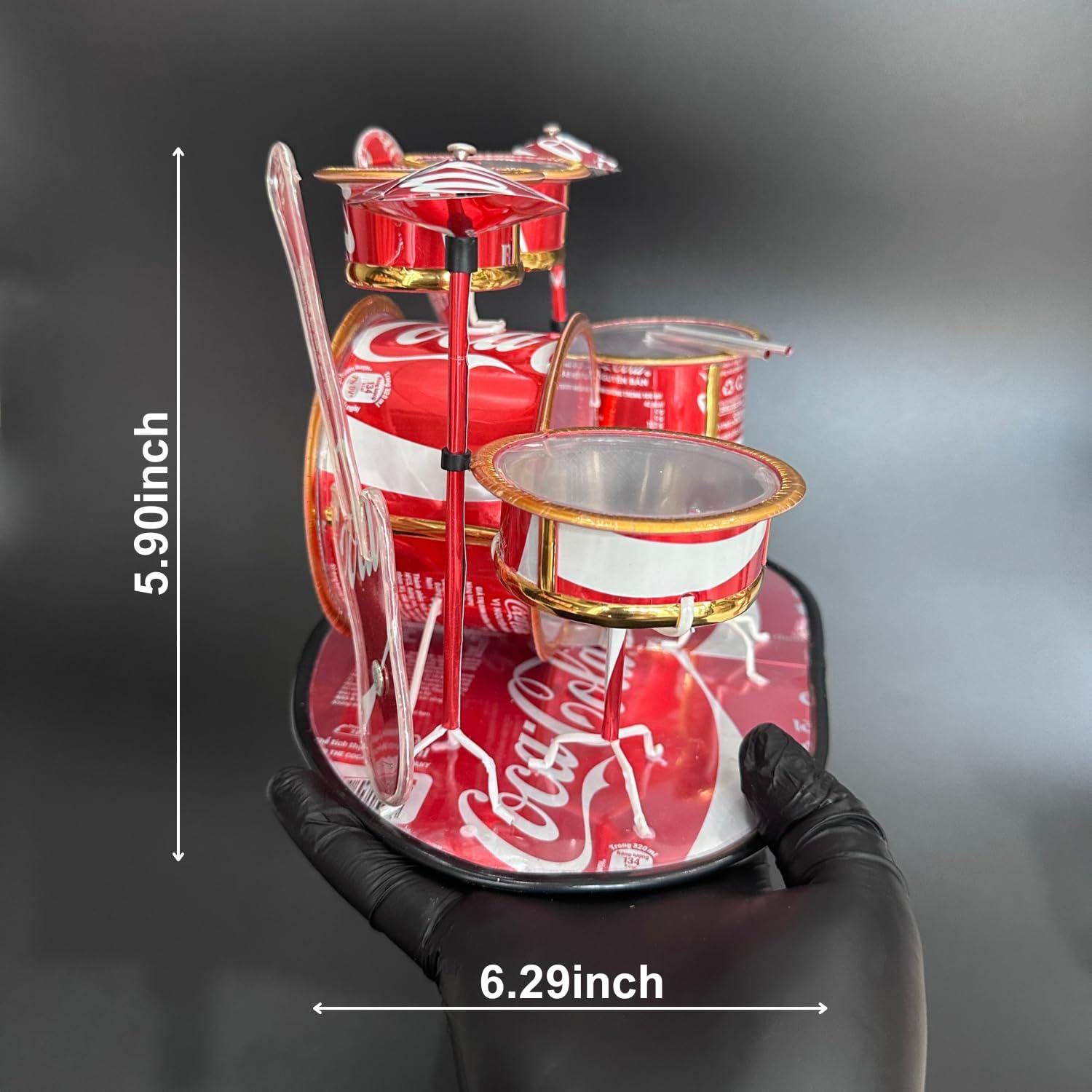 Coca-Cola ドラム缶リメイク LED付ディスプレイラック Recycled Tin Can Model - Coke / Coca-cola Drum Kit - Etsy