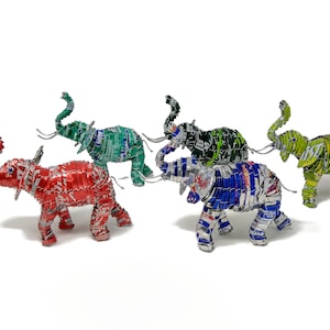 Recycled ElephantTin Can Model (Small)