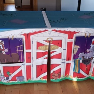 Pony Horse Stables Kinderspielhaus - Spielzelt - Kinderzelt - Kinderspielzelt - Indoor Spielzelt - Pop up Kinderspielhaus - Indoorzelt