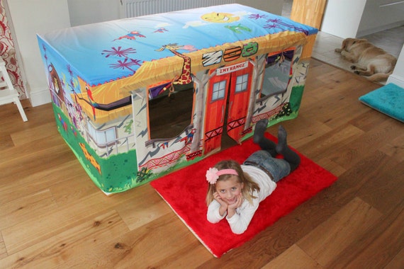 180cm 6ft Animal Zoo Table Play Den Play House Kids Play Etsy