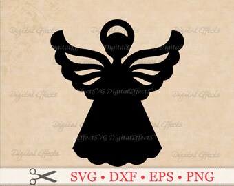 Download Free Christmas Angel Svg Etsy PSD Mockup Template