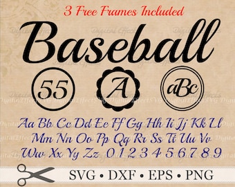 Free Monogram Fonts For Cricut Etsy
