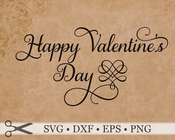 Download Valentines Svg Digital Cut File Valentine Word Art Png Dfx Etsy