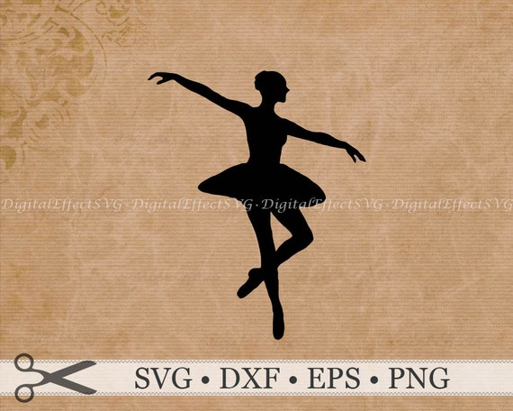 Download Ballerina Svg File Digital Ballerina Silhouette Image Svg Etsy