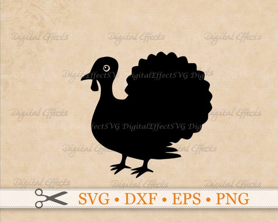 Download Turkey Svg File Turkey Silhouette Svg Png Dfx Thanksgiving Etsy