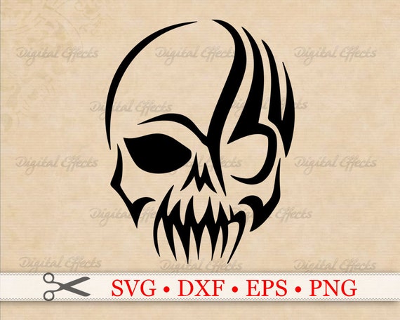 Download Skull #5 Skeleton Pirate Undead SVG Cut Files PNG Clipart Vector Logo Design Cricut Eps Dxf Clip ...