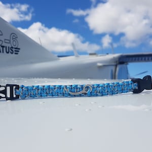 Custom Paracord Skydive Bracelet – Plastic Buckle & Closing Pin