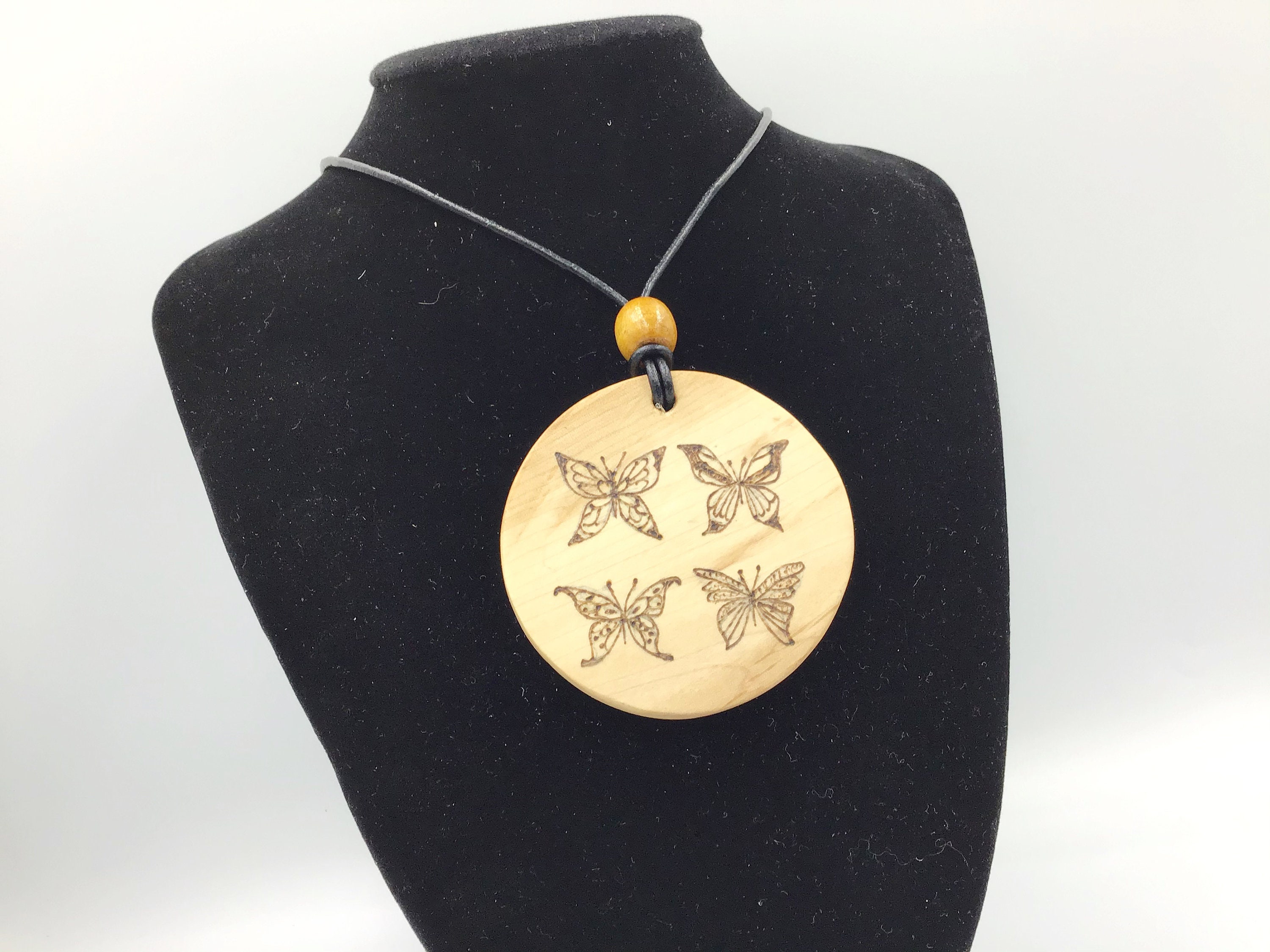 Wearable Art Circular Pendant