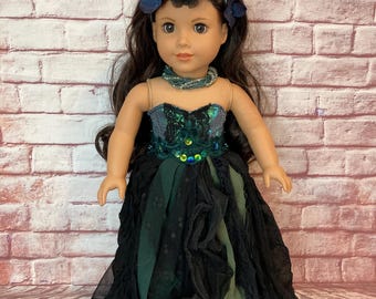 Dark Queen Outfit for 18 Inch Dolls