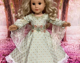 Medieval Renaissance Maiden Set for 18 Inch Dolls