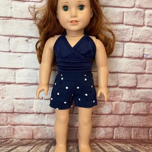 Shorts and Halter Outfit for 18 Inch Dolls