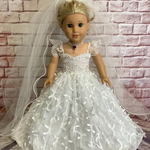 Fantasy Bridal Wedding Set for 18 Inch Dolls