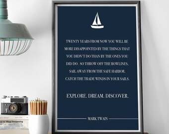 Mark Twain - Traum entdecken - entdecken - digitaler Download