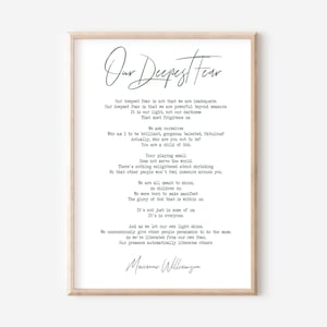 Marianne Williamson - onze diepste angst - digitale download