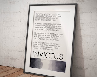 William Ernest Henley - Invictus - digital download