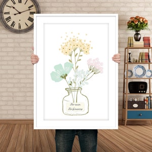 No rain no flowers - digital download