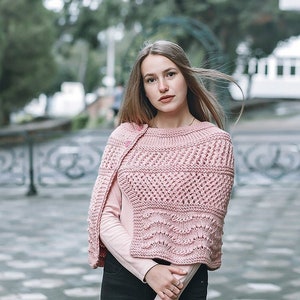 knit capelet, bridal cover up, alpaca wool poncho, crochet capelet, outlander shawl, winter capelet, sweater shrug, crochet poncho