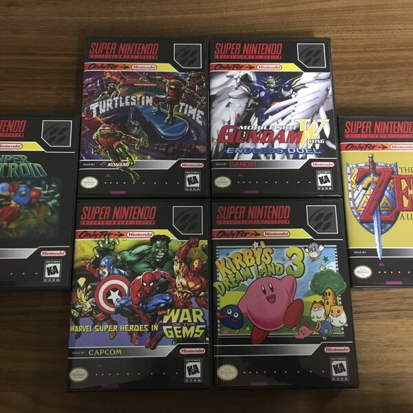 Nintendo Game Case - Etsy