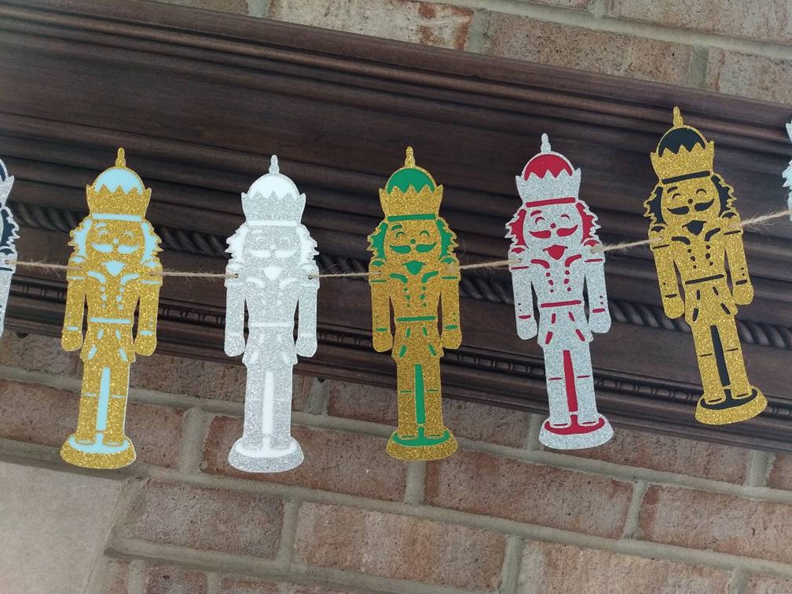 Nutcracker Banner Nutcracker Garland Christmas Nutcrackers Etsy