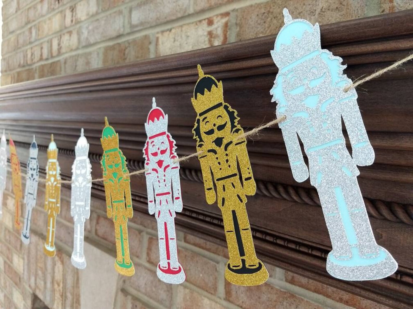 Nutcracker Banner Nutcracker Garland Christmas Nutcrackers Etsy