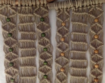 Handcrafted macrame wall hangers