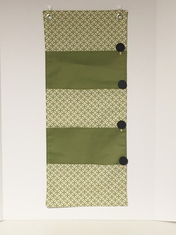 4 Pocket Fabric Wall Organizer 