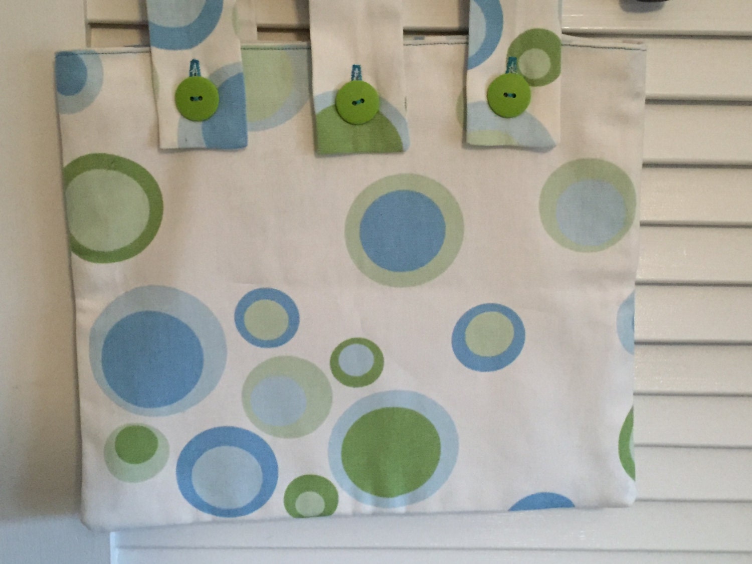 Blue Green Stroller Walker Bag Diaper Bag Walker Tote Baby Etsy