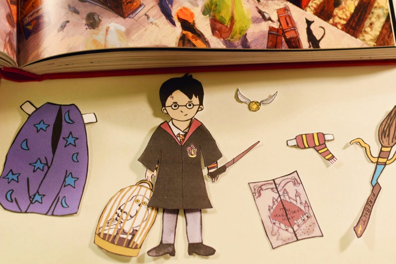 harry potter paper dolls printable