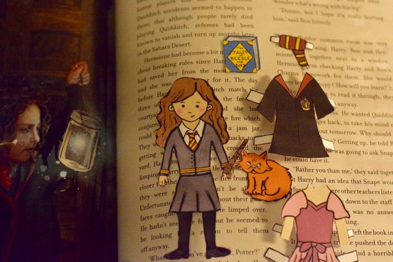 harry potter paper dolls printable