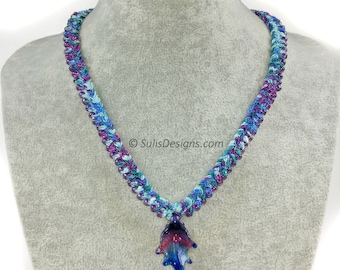 Complete Kit - Kumihimo 8 Strand Jubilee Necklace