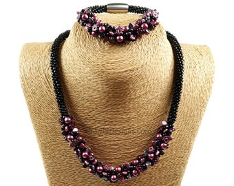 Complete Kit - Kumihimo Melez Hybrid Bracelet