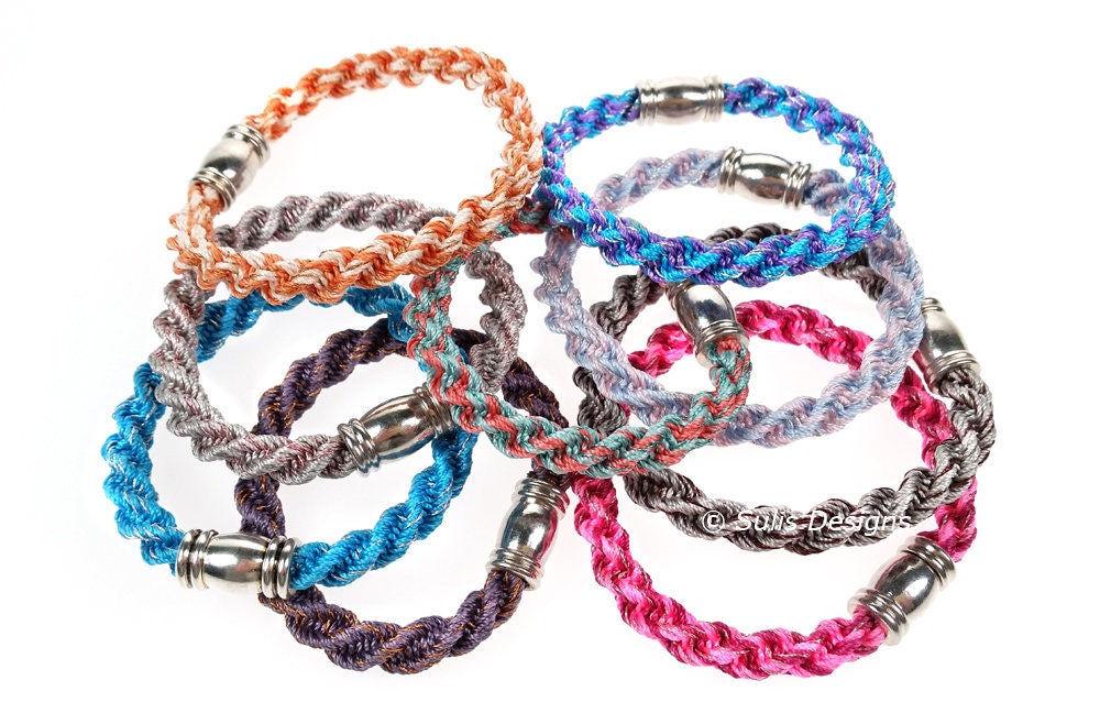 Anleitung - Kumihimo 'Laramie' 10 Strang Sparkle Armband