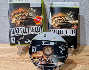 Battlefield 2 Modern Combat Xbox 360 Complete CIB Tested w Manual