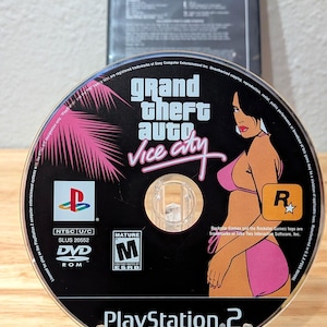 Grand Theft Auto Vice City PS2 + Ultimate Codes Disco de trucos / Paquete PlayStation 2