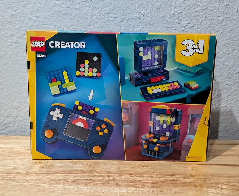 LEGO Creator 3-in-1 Retro Gaming Console 31380 Building Set - Etsy UK
